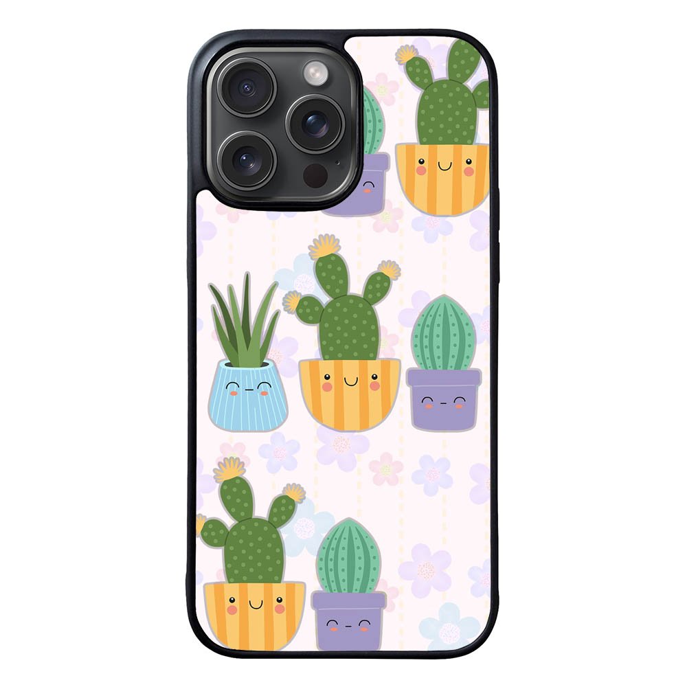 Cactus Cute in Pot FLF0563 iPhone 15 Pro Max Case