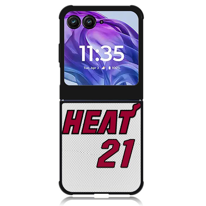 Miami Heat NBA Motorola Moto Razr Plus 2024 , Moto Razr+ 2024 Case OV10969