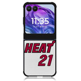 Miami Heat NBA Motorola Moto Razr Plus 2024 , Moto Razr+ 2024 Case OV10969