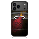 Heat Miami NBA iPhone 17 Pro Case RC11109