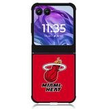 Miami Heat Logo Motorola Moto Razr Plus 2024 , Moto Razr+ 2024 Case OV10968