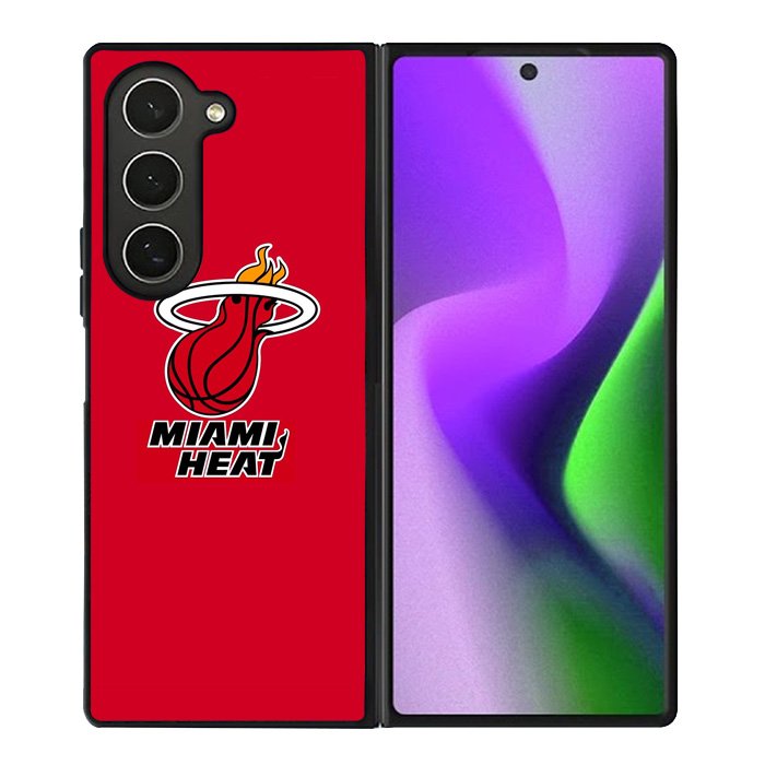 Miami Heat Logo Samsung Galaxy Z Fold 6 5G 2024 Case OV10968