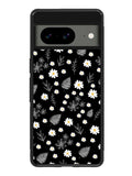Floral Flower Black White Google Pixel 8A Case QC11088