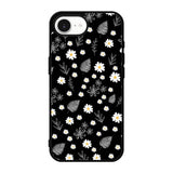 Floral Flower Black White iPhone 17e Case QC11088