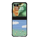 Summer Rabbit and Flower Motorola Moto RAZR 2025 Case OV11048