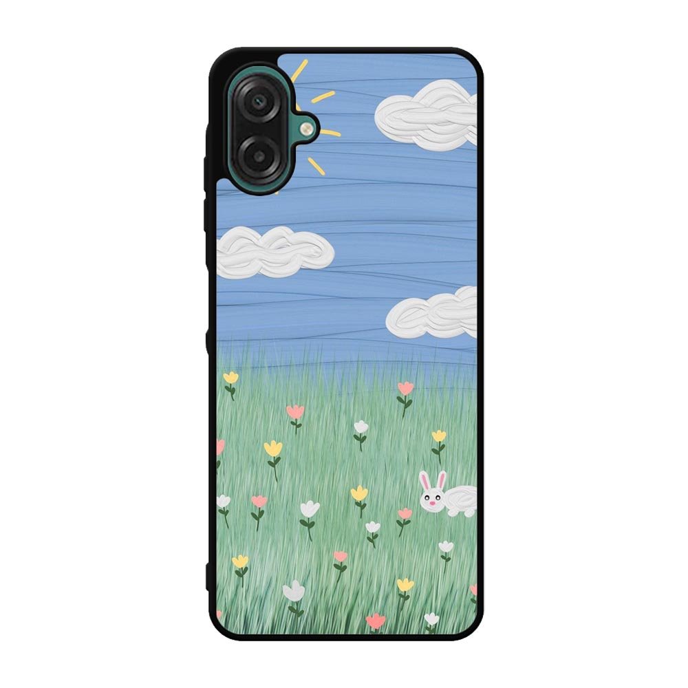 Summer Rabbit and Flower Samsung Galaxy A07 Case QC11048