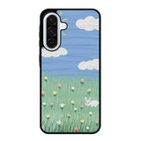 Summer Rabbit and Flower Samsung Galaxy A36 5G Case RC11048