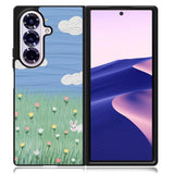 Summer Rabbit and Flower Samsung Galaxy Z Fold 7 Case OV11048