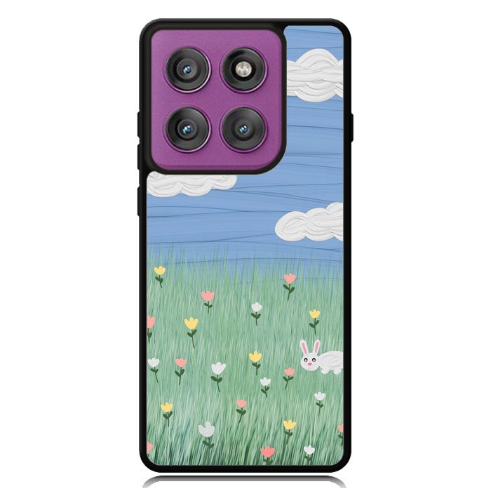 Summer Rabbit and Flower Motorola Moto Edge 2025 | Moto Edge 60 Fusion | Moto Edge 60 Pro Case OV11048