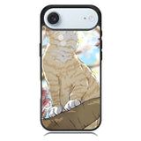 Cat and Butterfly Cartoon iPhone 17 Air Case OV11191