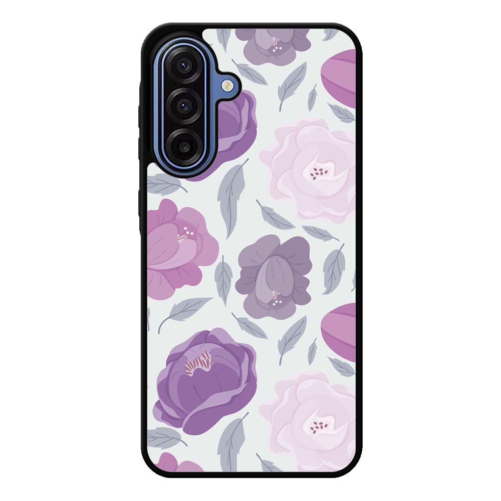 Floral Flower Purple Samsung Galaxy A17 Case QC11089