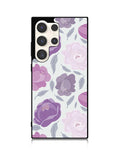 Floral Flower Purple Samsung Galaxy S25 Ultra 5G Case QC11089