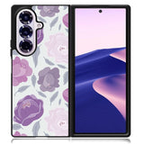Floral Flower Purple Samsung Galaxy Z Fold 7 Case OV11089