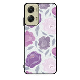 Floral Flower Purple Motorola Moto G Stylus 5G 2024 Case OV11089