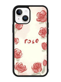 Rose Aesthetic Painting iPhone 14 Case QC11015