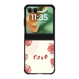 Rose Aesthetic Painting Motorola Moto RAZR 2025 Case OV11015
