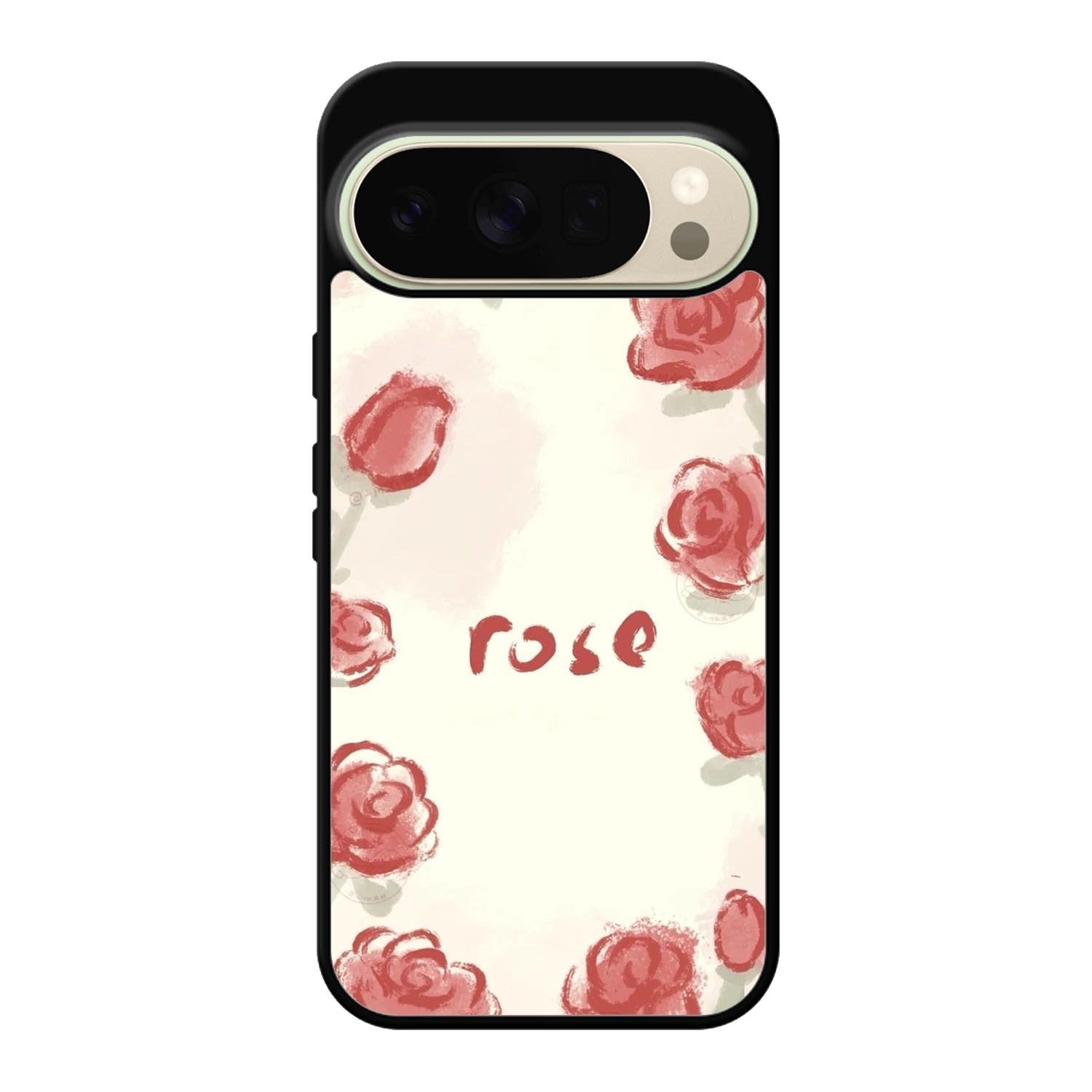 Rose Aesthetic Painting Google Pixel 10 Pro Case QC11015