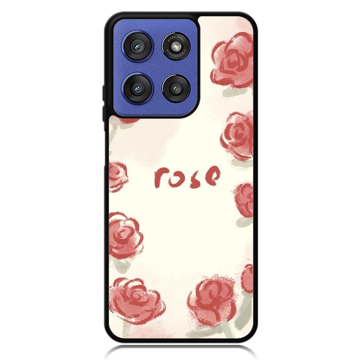 Rose Aesthetic Painting Motorola Moto G Stylus 5G 2025 Case OV11015