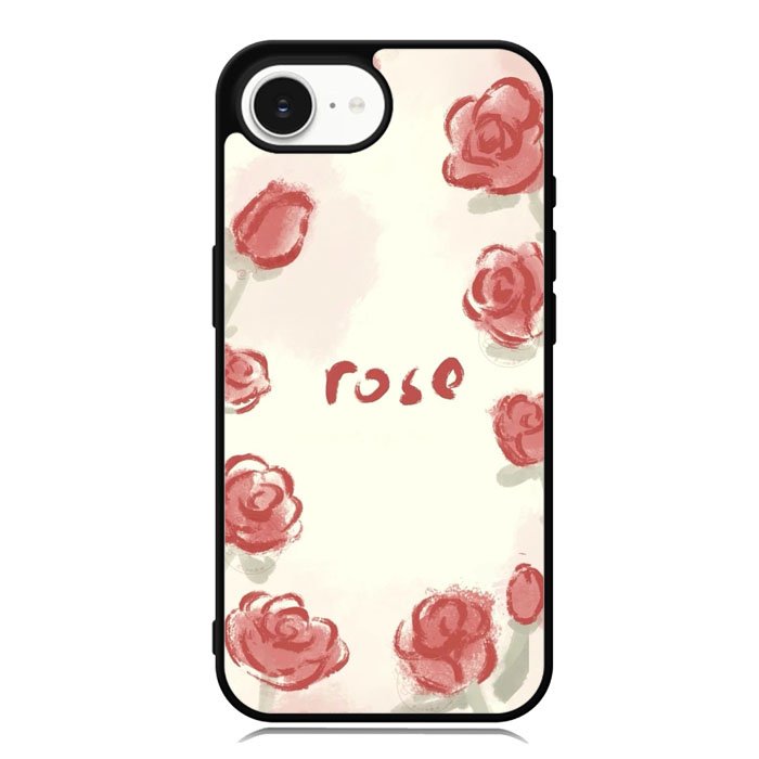 Rose Aesthetic Painting iPhone 16e Case OV11015