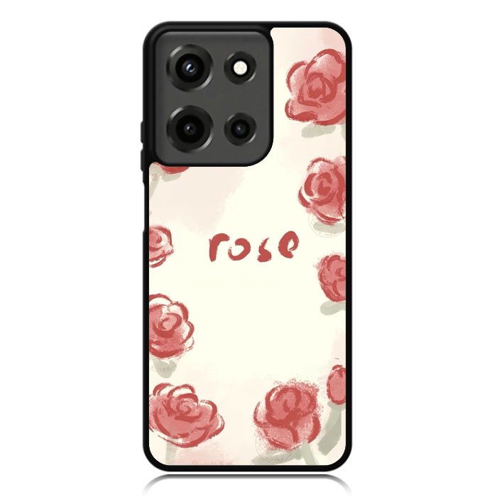 Rose Aesthetic Painting Motorola Moto G 5G 2025 Case OV11015