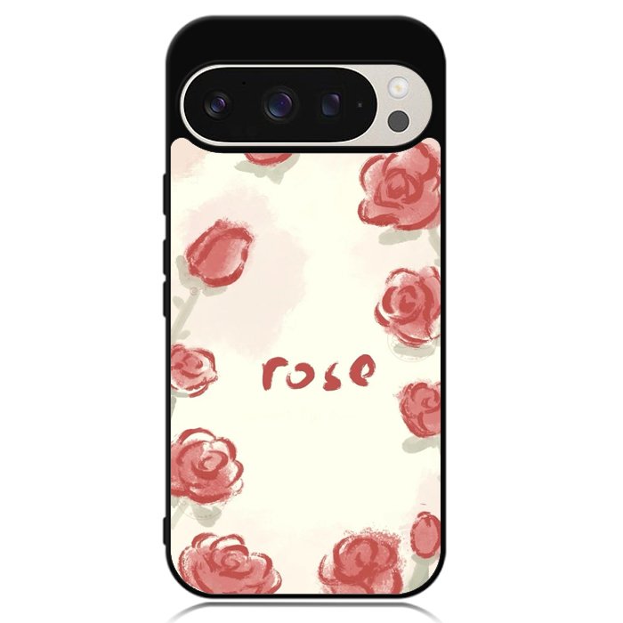 Rose Aesthetic Painting Google Pixel 9 | Pixel 9 Pro Case OV11015