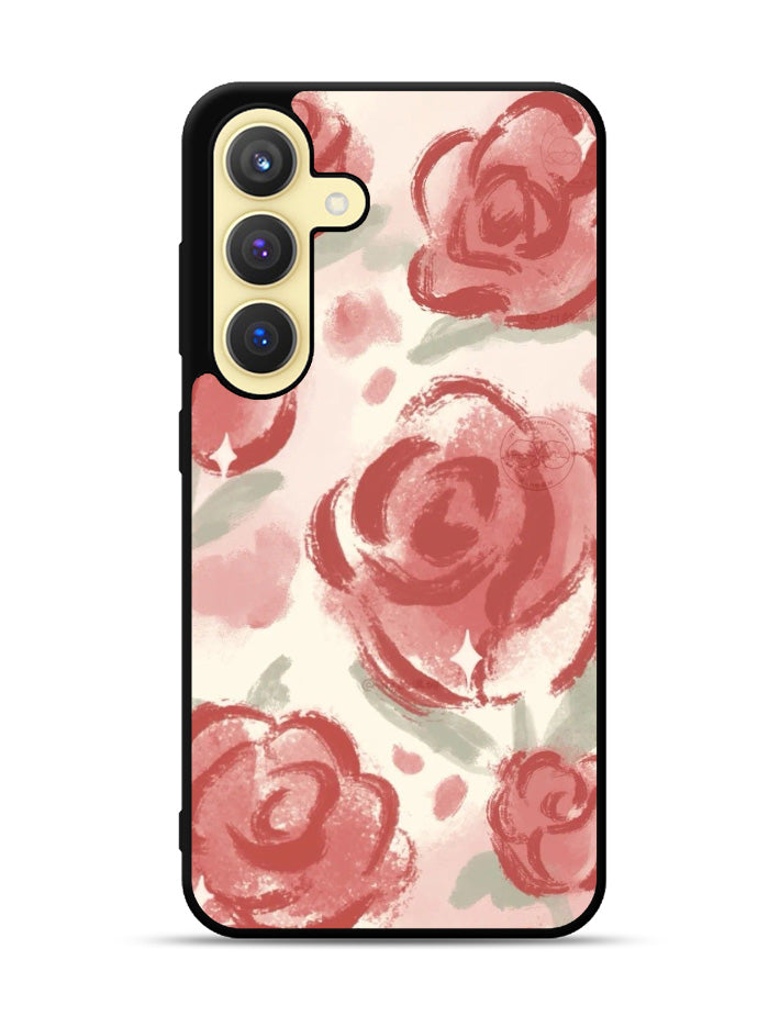 Rose Painting Samsung Galaxy S25 Plus 5G , Samsung Galaxy S25+ 5G Case OV11016