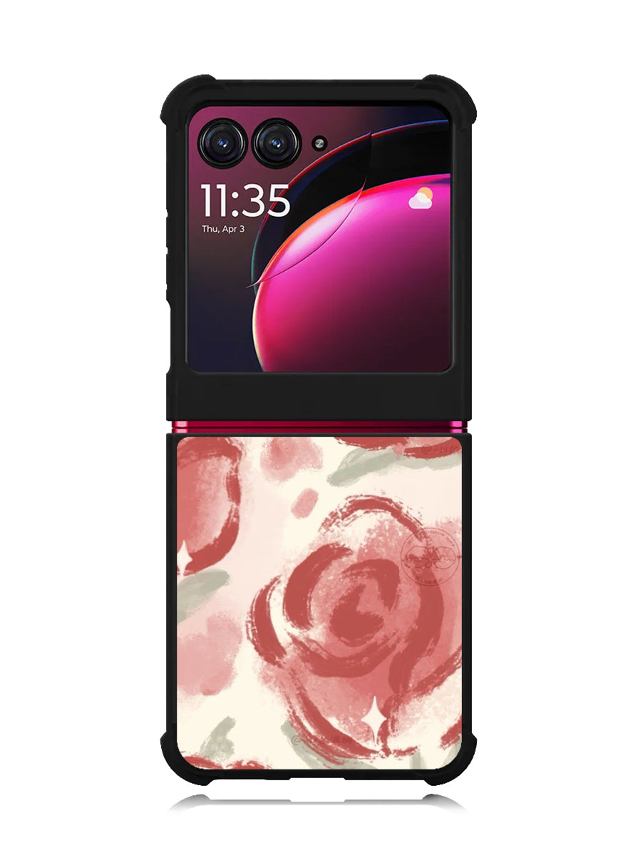 Rose Painting Motorola Moto Razr Plus 2023 , Moto Razr+ 2023 Case OV11016
