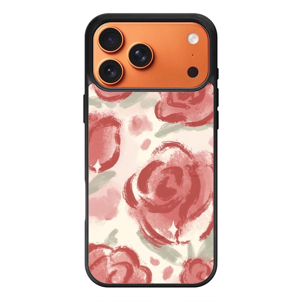 Rose Painting iPhone 17 Pro Case OV11016
