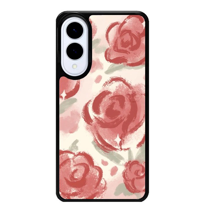 Rose Painting Samsung Galaxy S25 Edge 5G Case OV11016