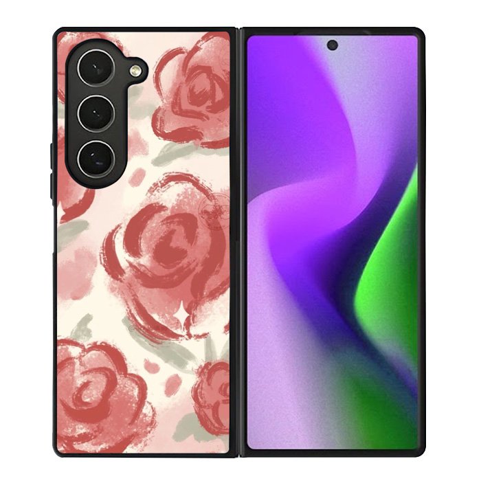 Rose Painting Samsung Galaxy Z Fold 6 5G 2024 Case OV11016