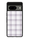 Grid Line Aesthetic Soft Purple Google Pixel 8 Case QC11103