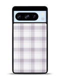 Grid Line Aesthetic Soft Purple Google Pixel 8 Pro Case QC11103