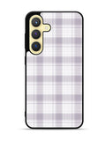 Grid Line Aesthetic Soft Purple Samsung Galaxy S25 Plus 5G , Samsung Galaxy S25+ 5G Case OV11103