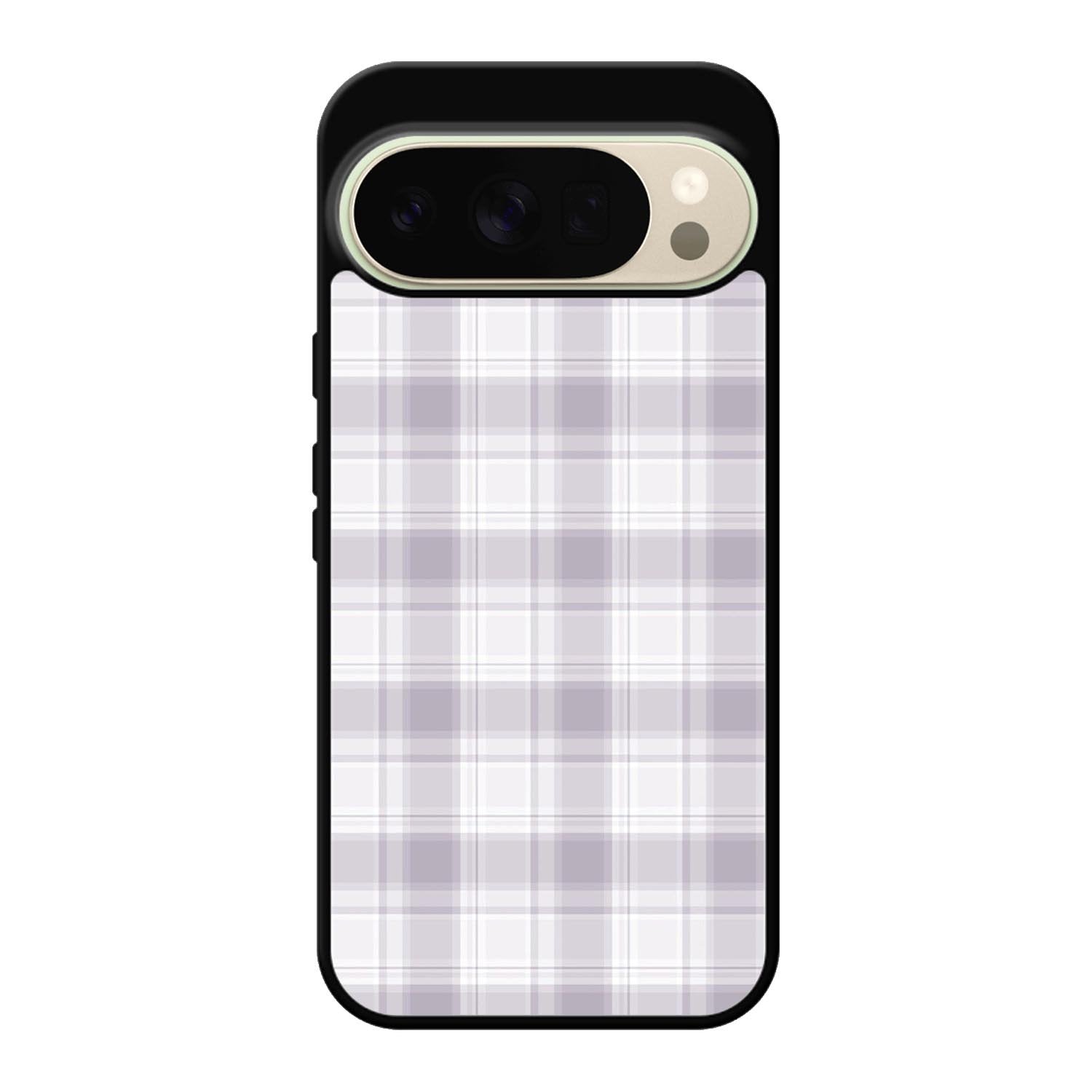 Grid Line Aesthetic Soft Purple Google Pixel 10 Pro Case QC11103