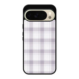Grid Line Aesthetic Soft Purple Google Pixel 10 Pro Case QC11103