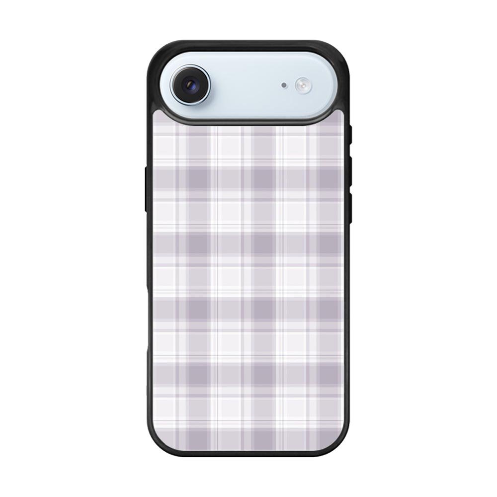 Grid Line Aesthetic Soft Purple iPhone Air Case QC11103