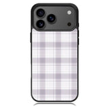Grid Line Aesthetic Soft Purple Samsung Galaxy S26 Case OV11103