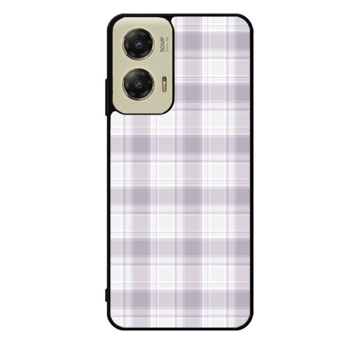 Grid Line Aesthetic Soft Purple Motorola Moto G Stylus 5G 2024 Case OV11103