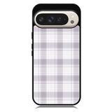 Grid Line Aesthetic Soft Purple Google Pixel 10 | Google Pixel 10 Pro Case RC11103