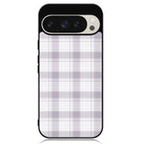 Grid Line Aesthetic Soft Purple Google Pixel 9 Pro XL Case OV11103