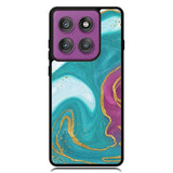 Marble Green and Purple Motorola Moto Edge 2025 | Moto Edge 60 Fusion | Moto Edge 60 Pro Case OV10963