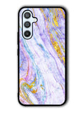 Marble Purple Gold Soft Samsung Galaxy A54 5G Case OV10965