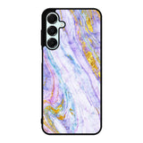 Marble Purple Gold Soft Samsung Galaxy A16 Case OV10965