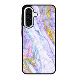 Marble Purple Gold Soft Samsung Galaxy A26 5G Case RC10965