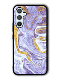 Beautifull Marble Purple and Gold Samsung Galaxy A14 5G Case QC11157
