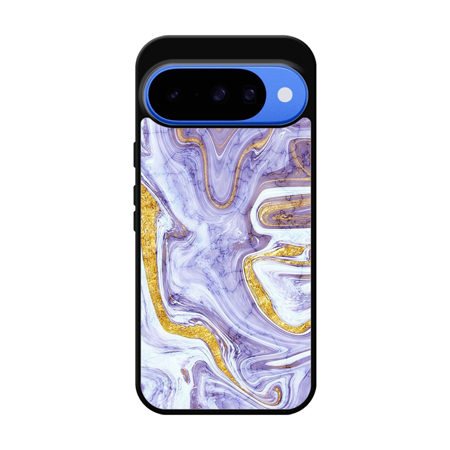 Beautifull Marble Purple and Gold Google Pixel 10 Case OV11157