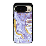 Beautifull Marble Purple and Gold Google Pixel 10 Pro XL Case OV11157