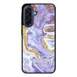Beautifull Marble Purple and Gold Samsung Galaxy A17 Case OV11157