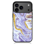 Beautifull Marble Purple and Gold Samsung Galaxy S26 Case OV11157