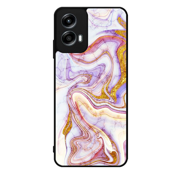 Preety Marble Combine Motorola Moto G Play 2024 Case OV11008